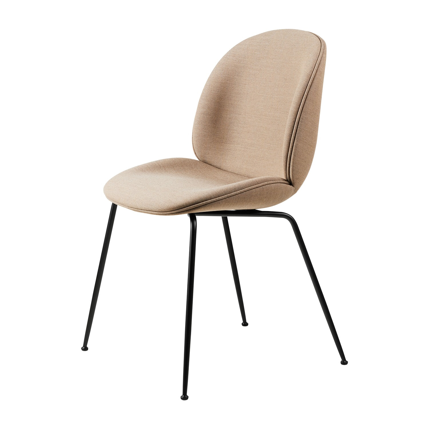 Beetle Spisebordstol - Sort Conic stel/Remix 233