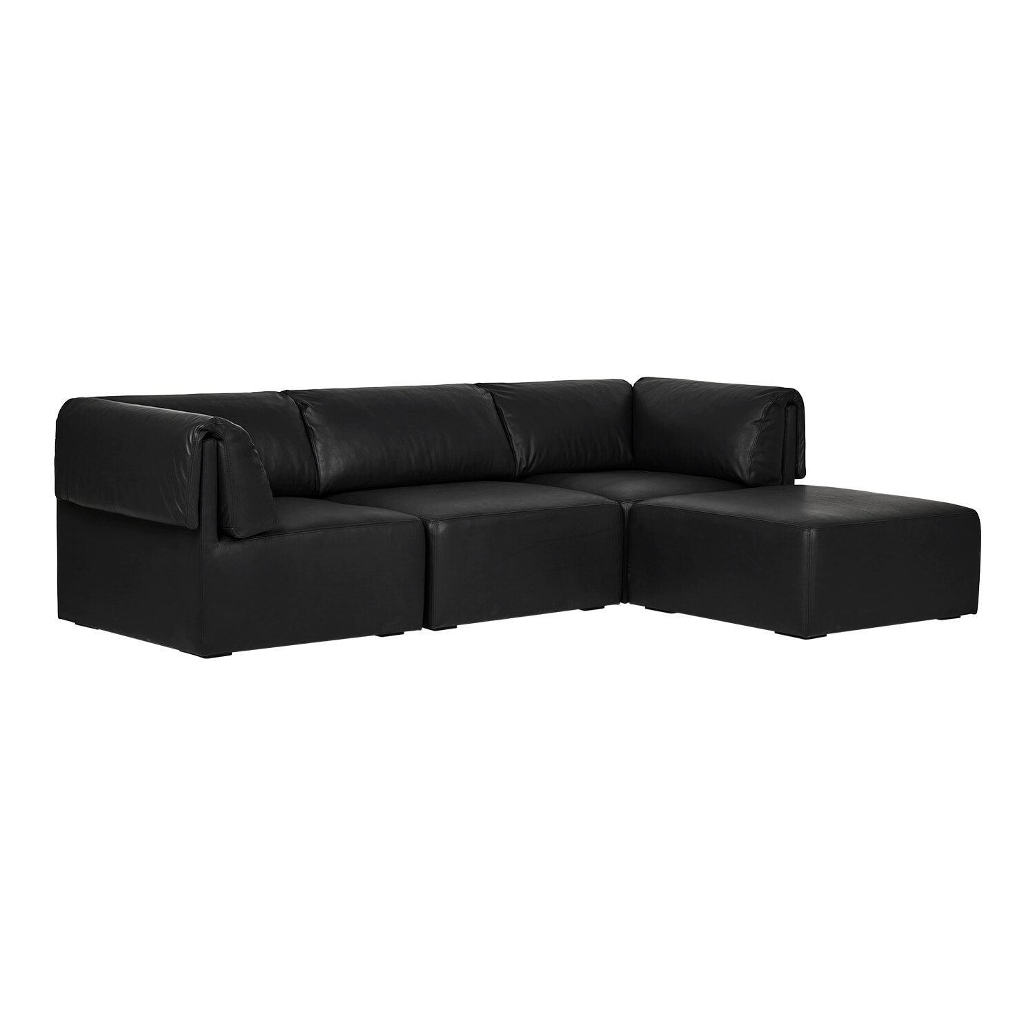 Wonder Sofa m/chaiselong 280x185 cm - Brescia 0509 læder
