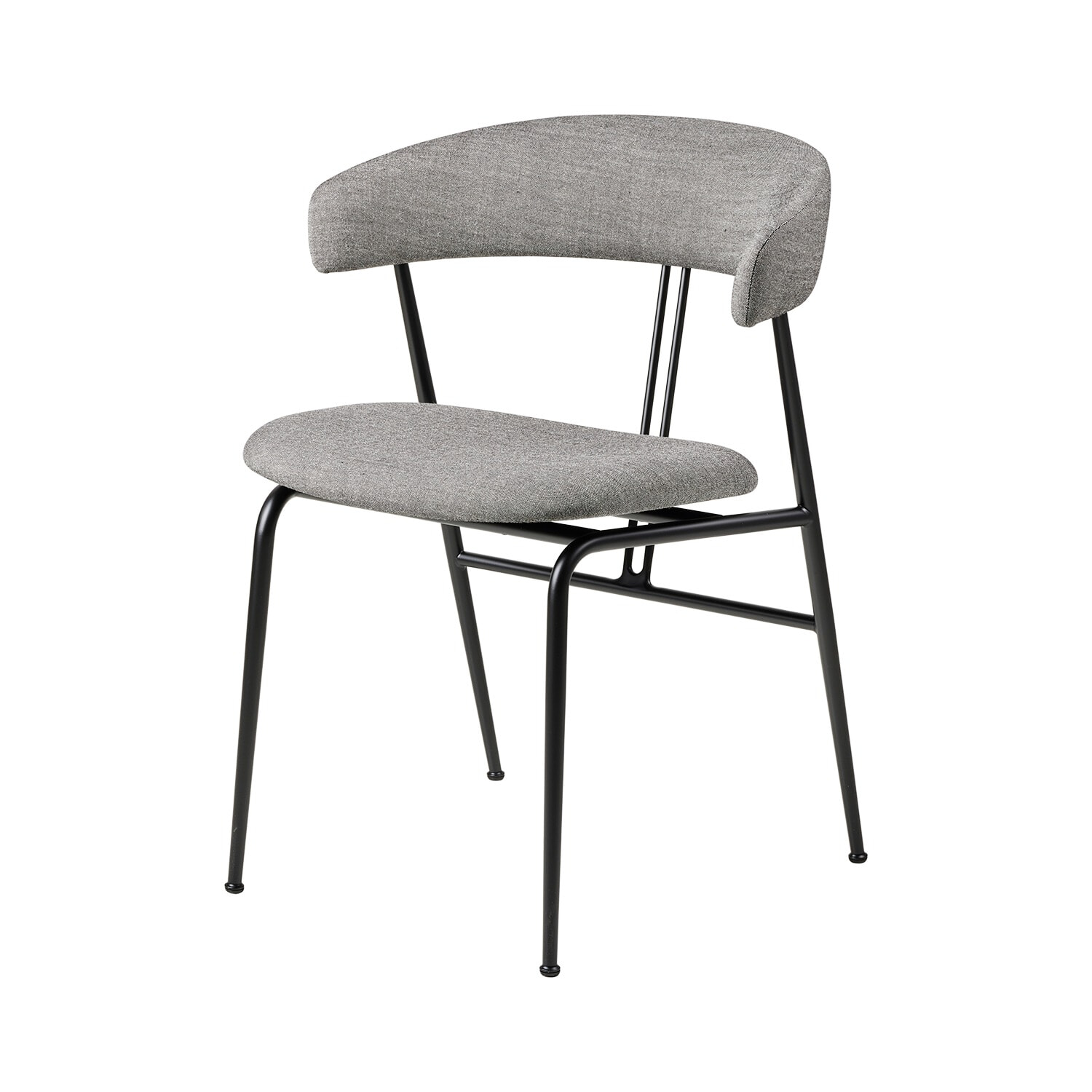 Violin Spisebordstol - Sort stel/Remix 152