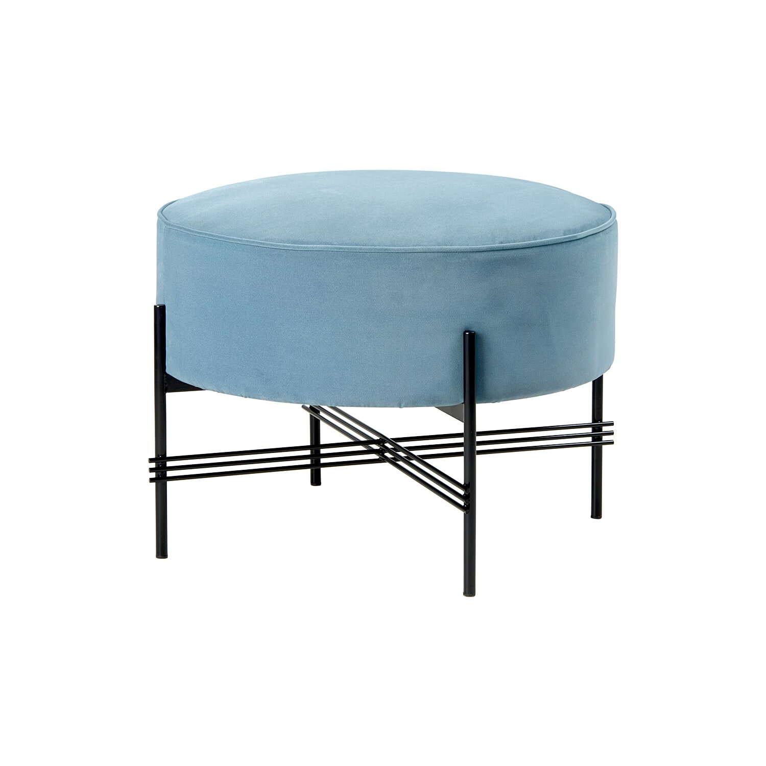 TS Pouffe - Sort stel/Sunday 002