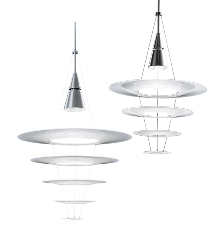 Enigma Pendler - Børstet alu