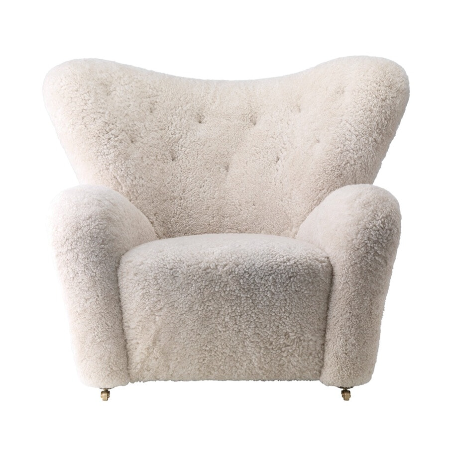 Den Trætte Mand Lænestol - Sheepskin