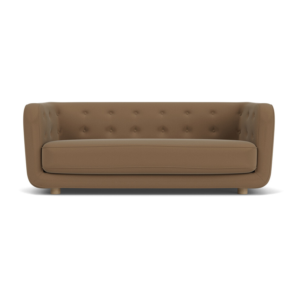 Vilhelm 3 pers. Sofa - Grand Mohair 1103 stof