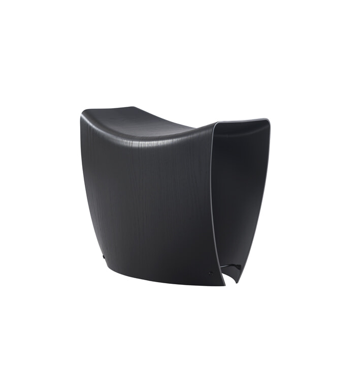 Gallery Skammel  - Sort ask