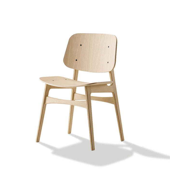 Søborg stolen m. træstel