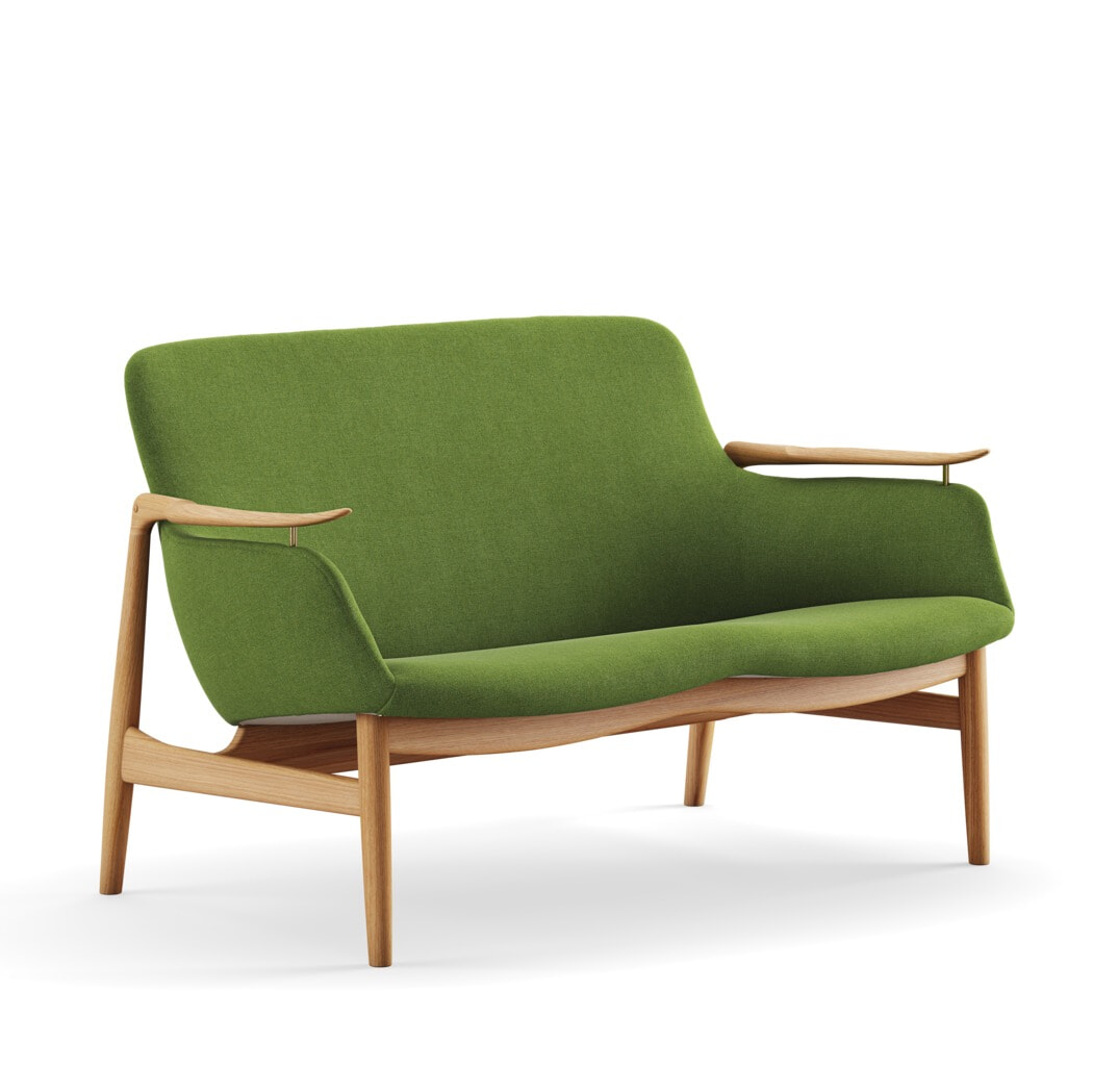 53-Sofaen FJ5322 - Hallingdal stof - Finn Juhl