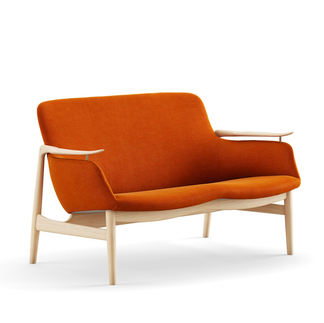 53-Sofaen FJ5322 - Remix stof - Finn Juhl