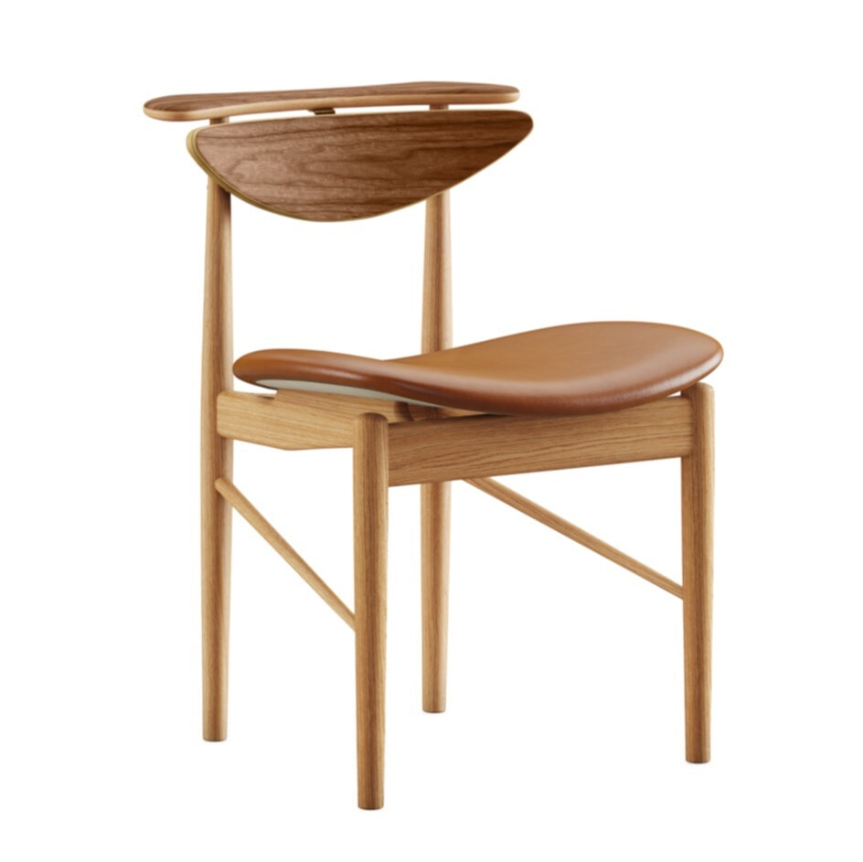 Karmstolen FJ5310 - Elegance læder - Finn Juhl