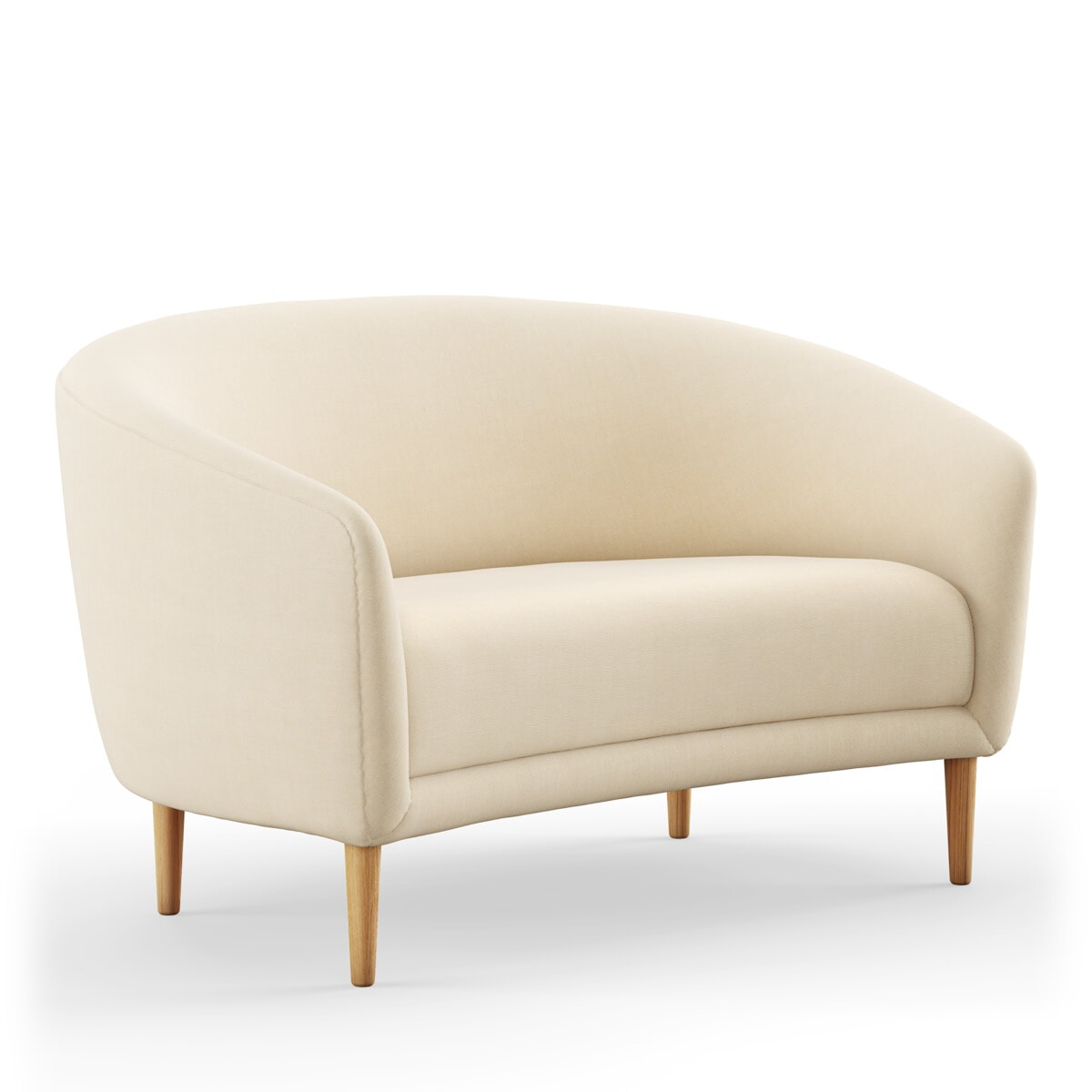 Lillemor FJ4522 2-pers. Sofa - Hallingdal stof - Finn Juhl