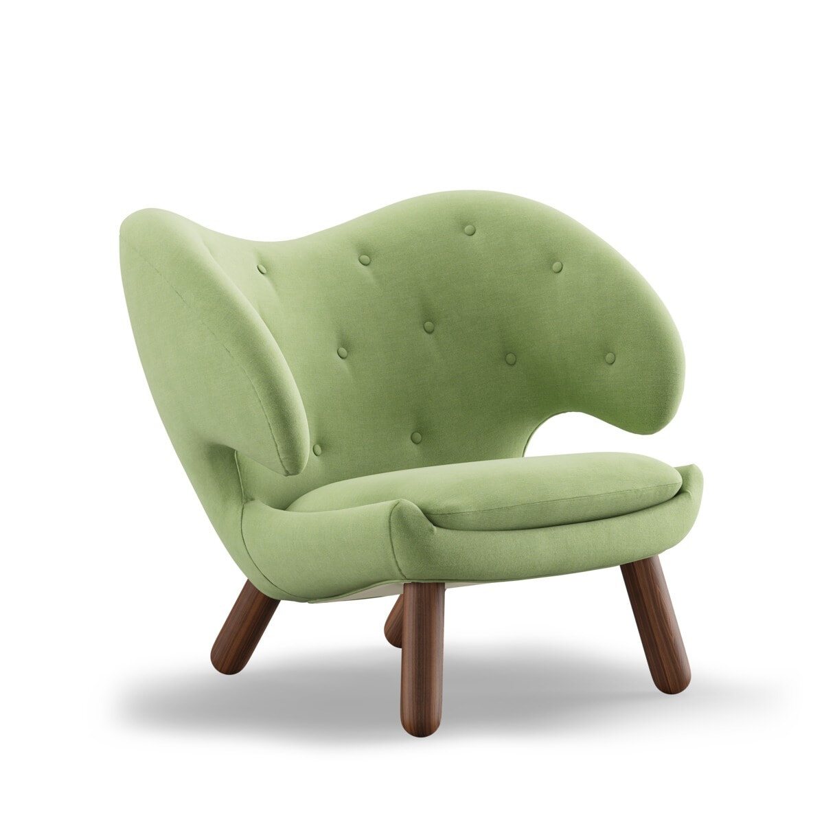 Pelikan FJ4001 Lænestol - Watercolour stof - Finn Juhl