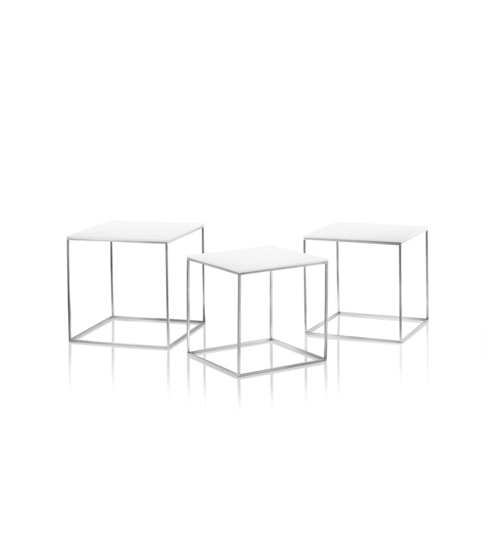 PK71™ indskudsborde 3 stk. - Hvid