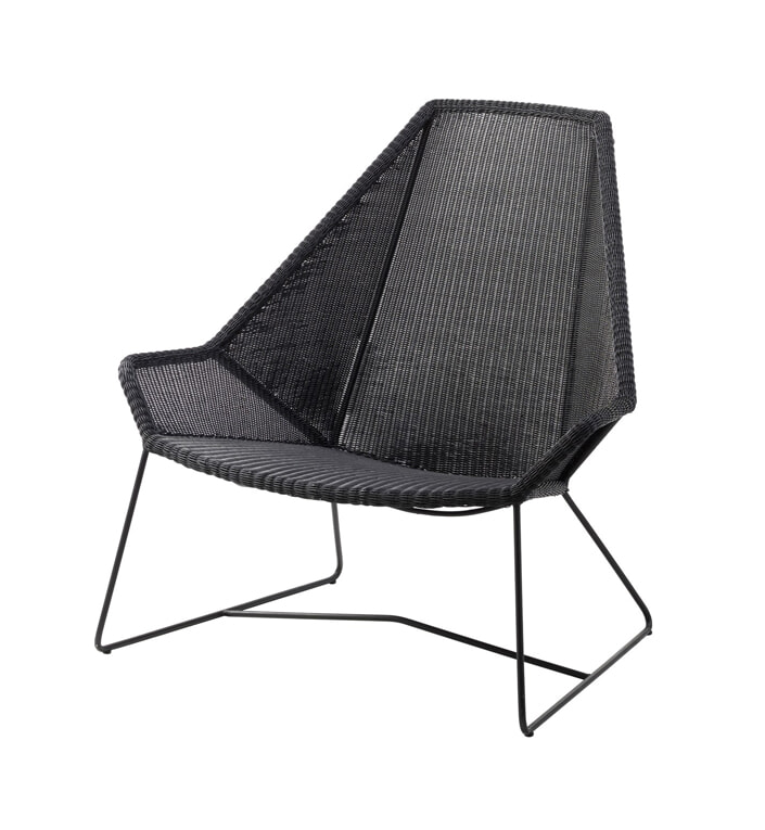 Breeze højrygget sort Cane-line fiber