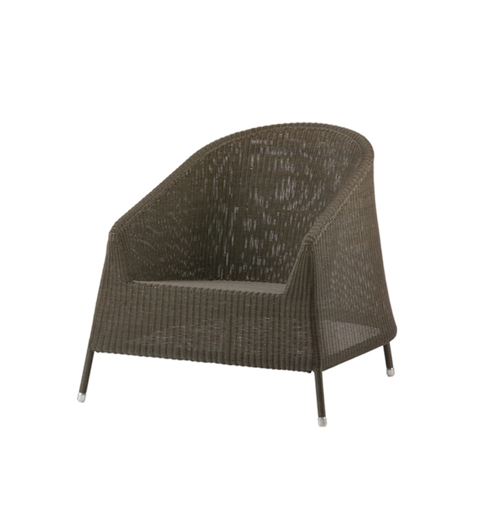 Kingston loungestol - Mocca