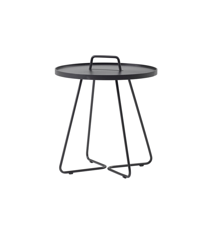 On-the-move sidebord, stort - Sort