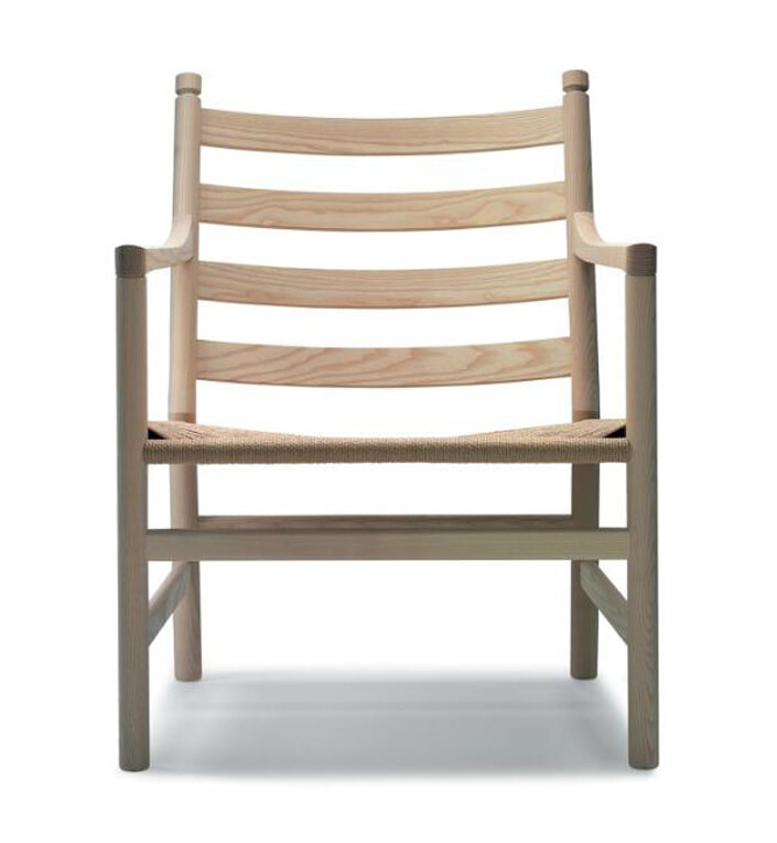 CH44 Wegner stol - Eg sæbe m/Naturflet 