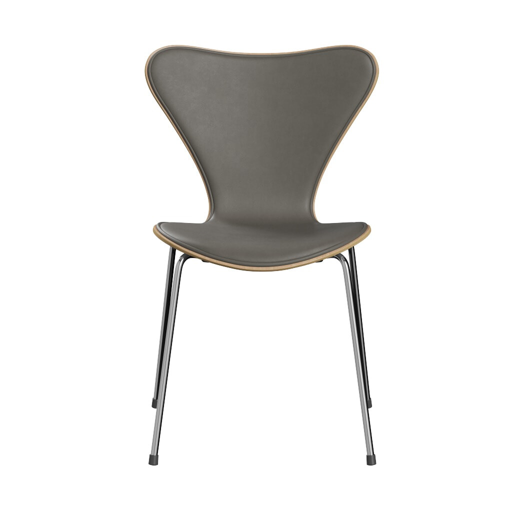 Syver 3107 Forsidepolstret - Natur finér/Essential læder