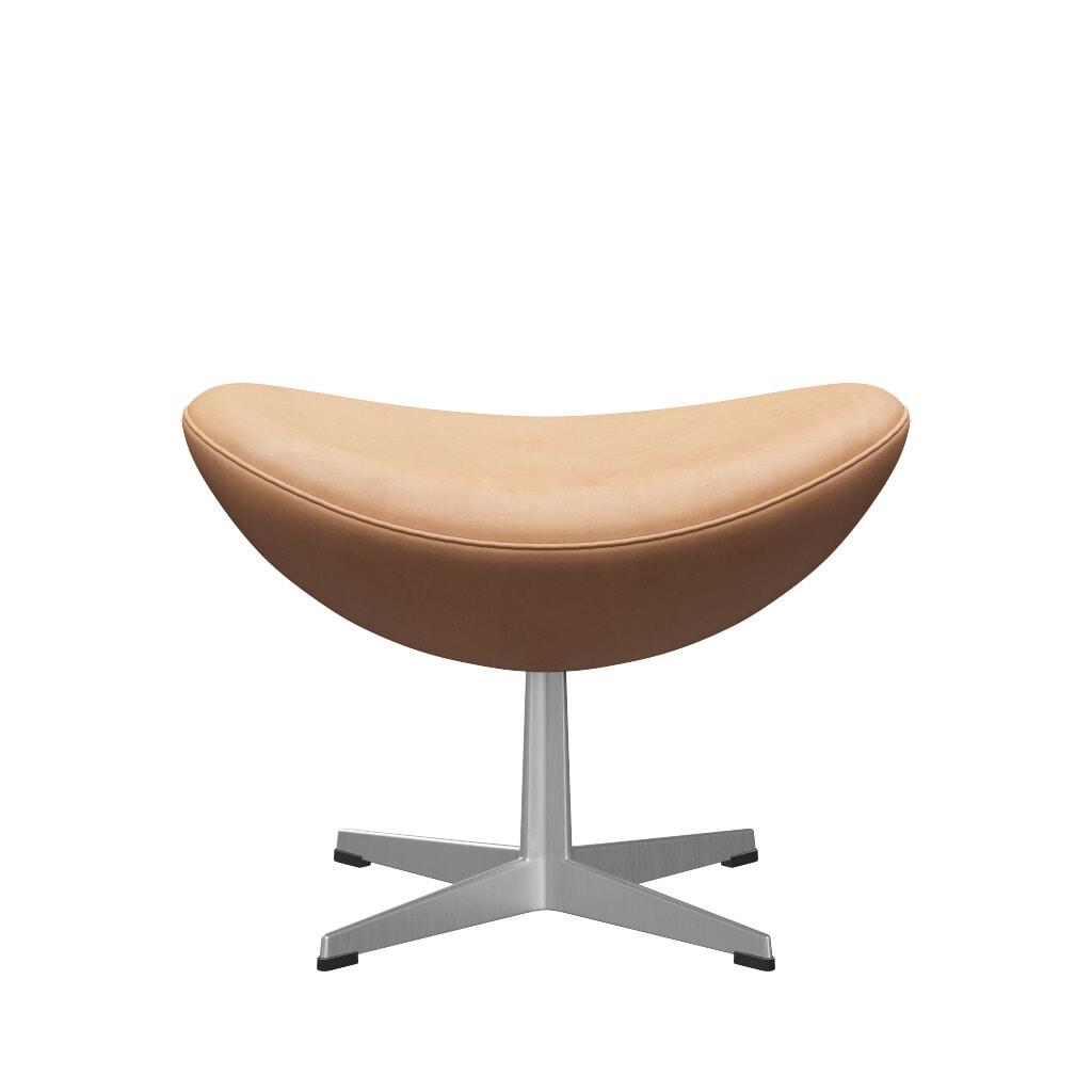 Ægget™ 3127 Fodskammel - Natur læder