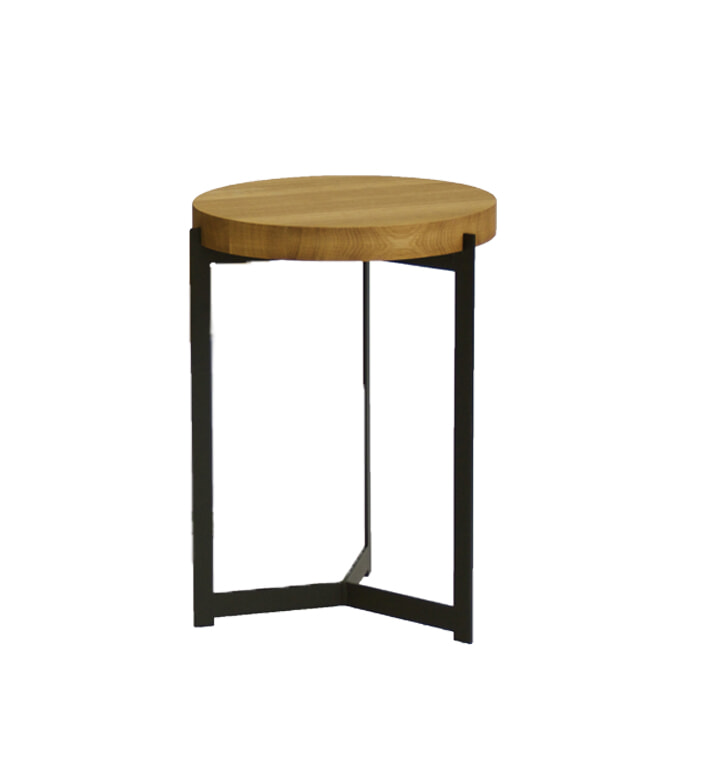 Plateau sidebord - Ø35xH50cm