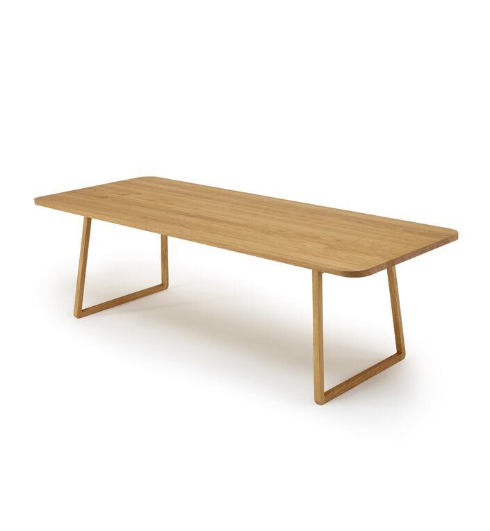 GM 3600-21 Twist Spisebord m. udtræk - Eg