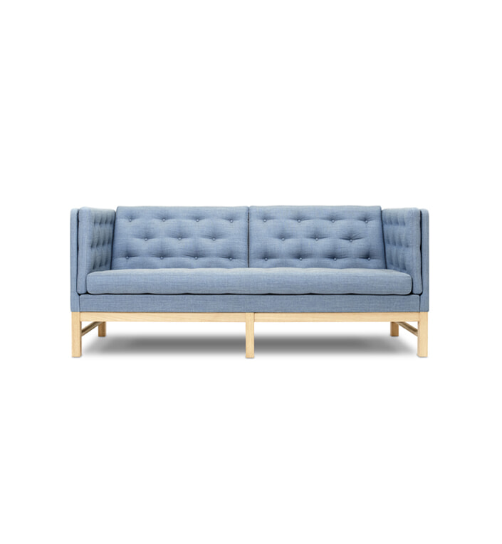 EJ315 sofa 2,5 pers. m/Remix tekstil, Eg sæbe