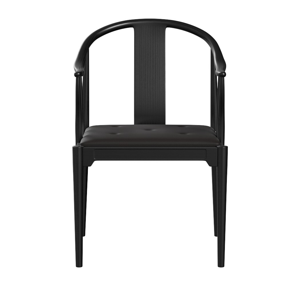 Kinastolen 4283 - Sort ask - Hans J. Wegner