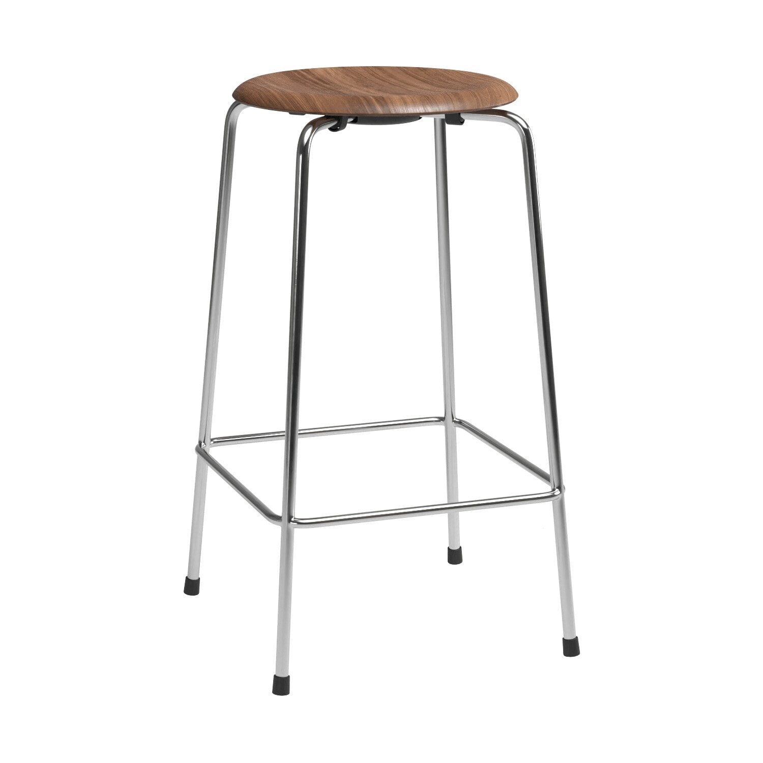 High Dot™ Counterstol H: 65 - 4-ben - Arne Jacbosen