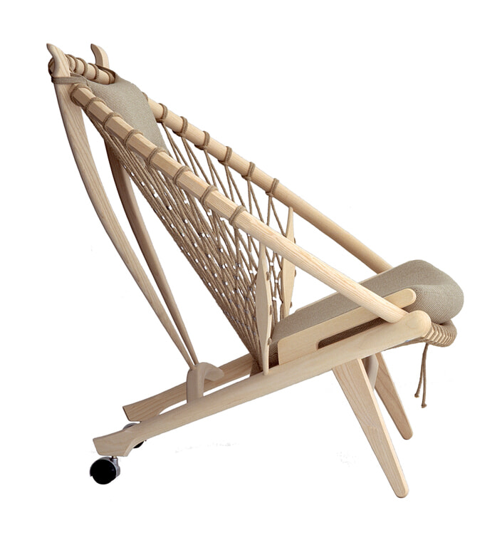 Cirkelstol - pp130 - Ask/Sæbe