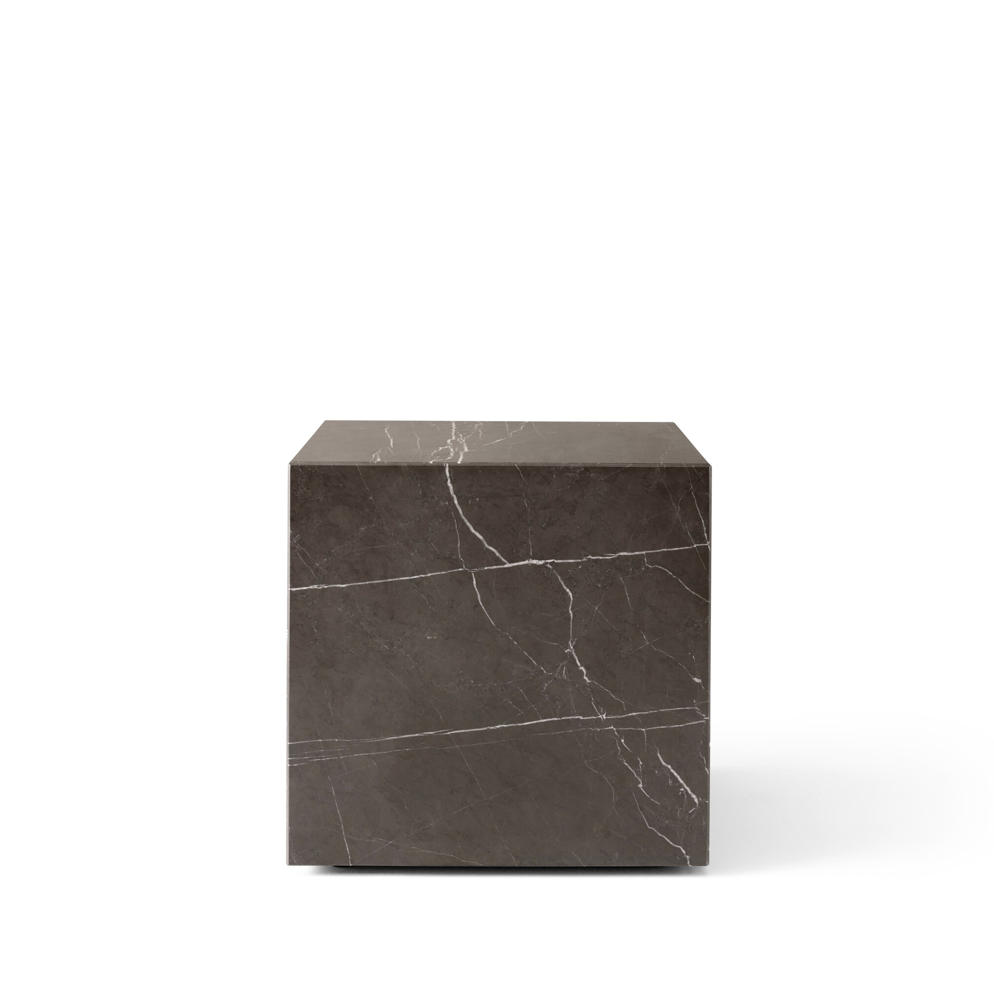 Plinth Cubic Sidebord - Marmor