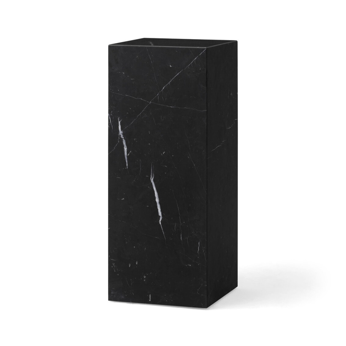 Plinth Pedestal Sofabord - Marmor