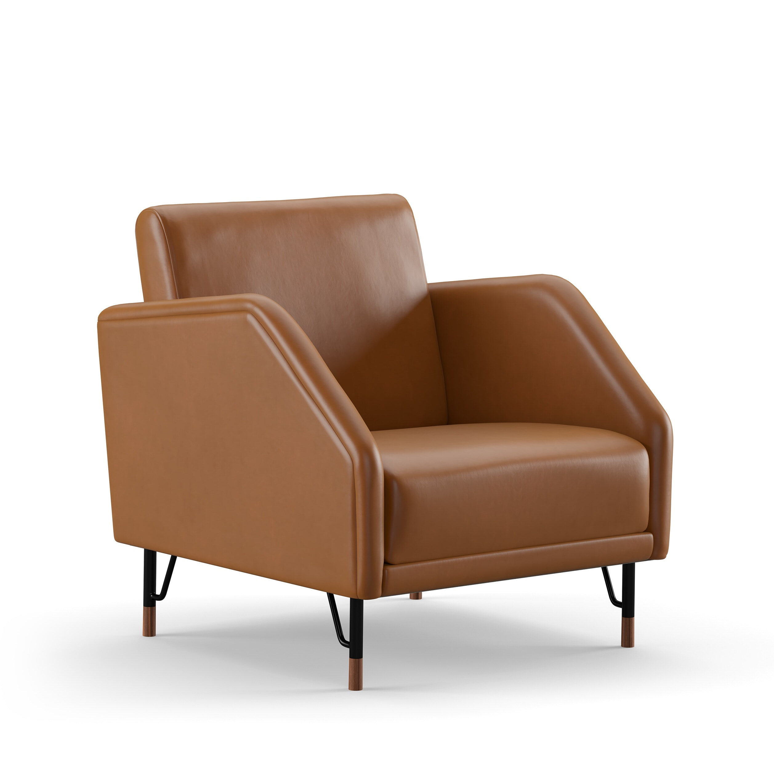 77-Stolen FJ5351 - Prestige læder - Finn Juhl 