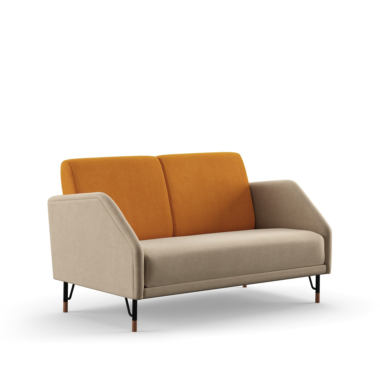 77-Sofaen FJ5352 2 pers. - Vidar stof - Finn Juhl 