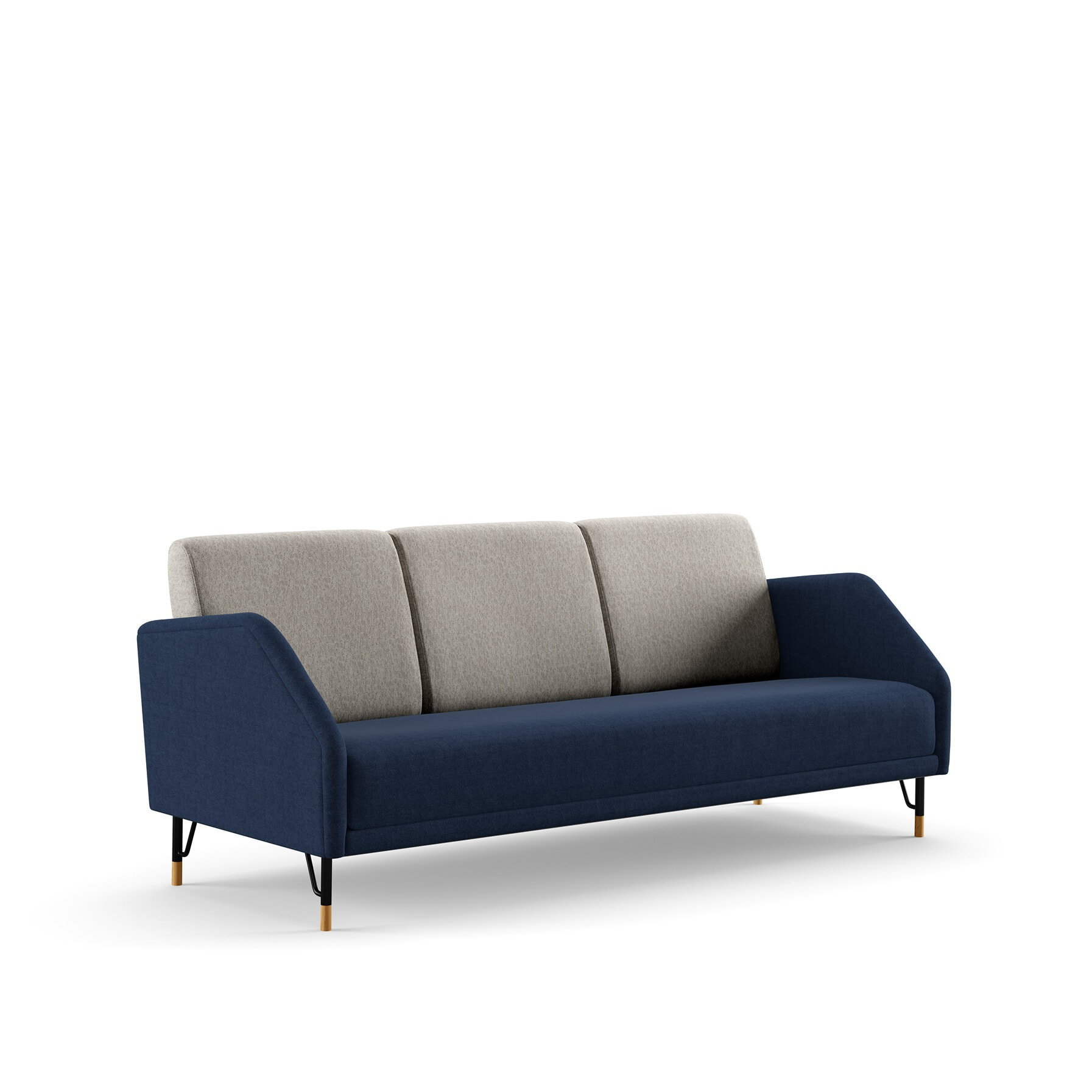 77-Sofaen FJ5353 3 pers. - Hallingdal stof - Finn Juhl 