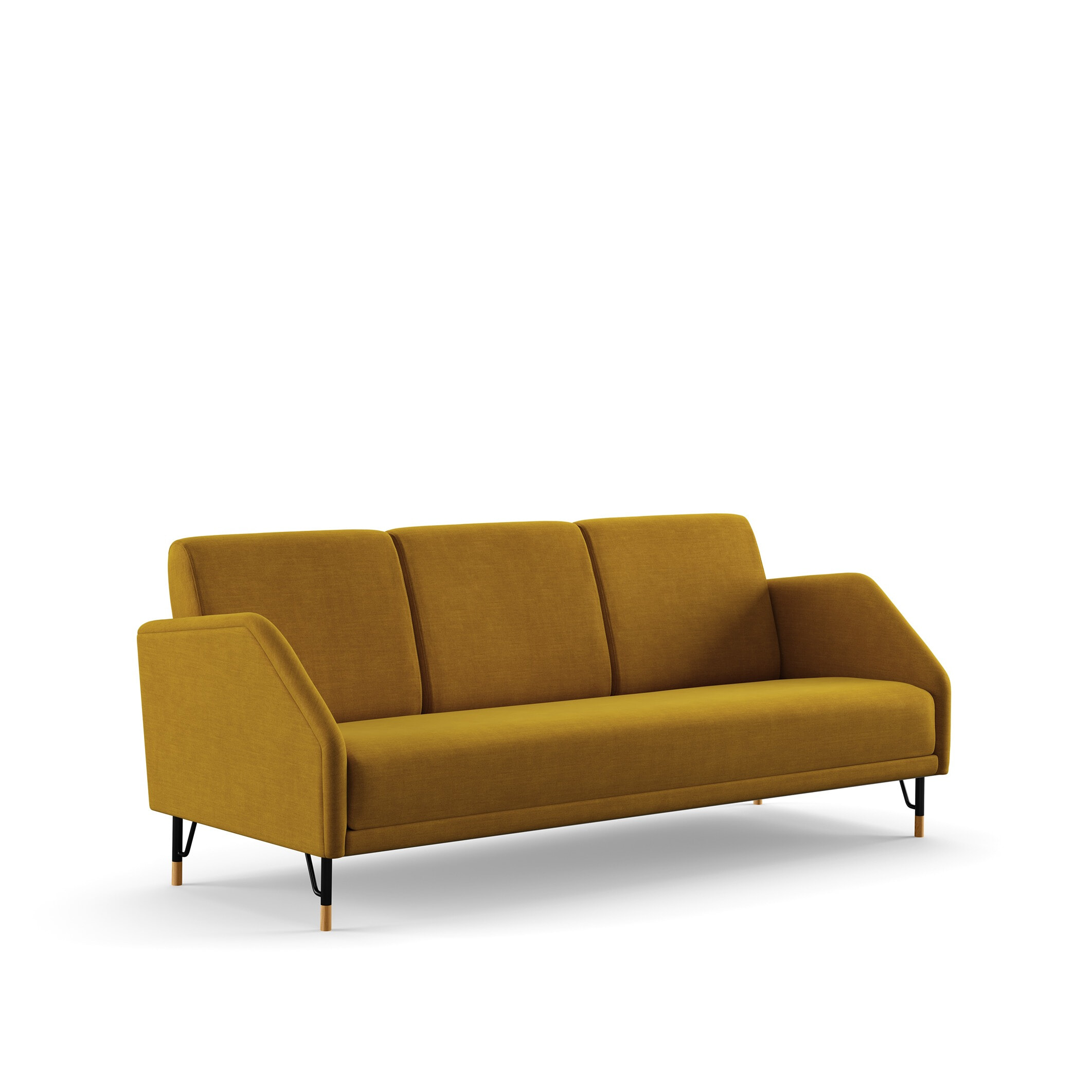 77-Sofaen FJ5353 3 pers. - Remix stof - Finn Juhl 