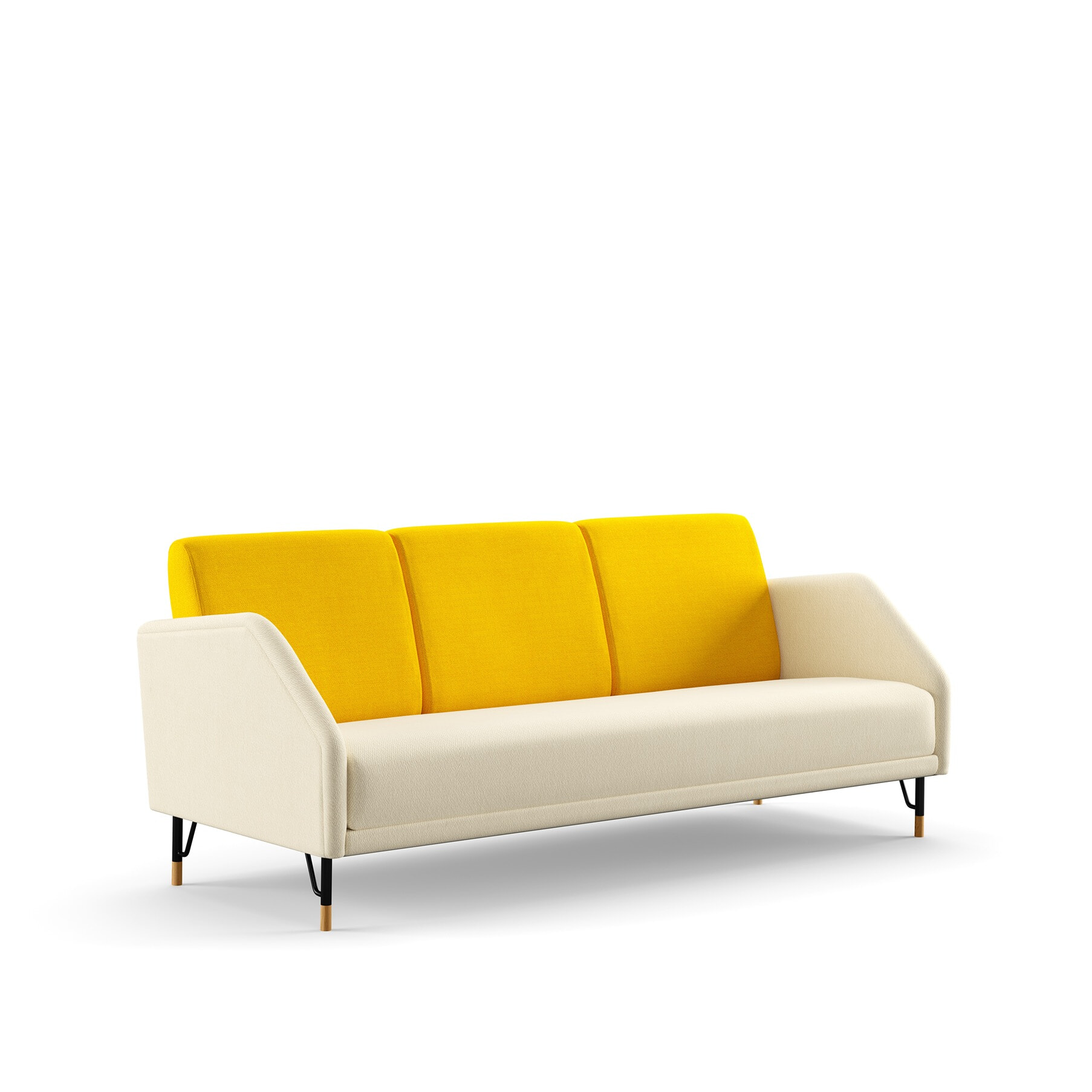 77-Sofaen FJ5353 3 pers. - Vidar stof - Finn Juhl 