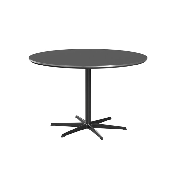 A825 Cirkul rt spisebord 120 cm Arne Jacobsen