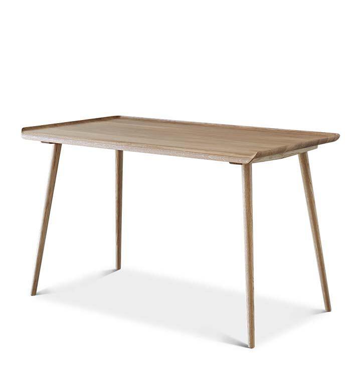 JL1920 Åkande Skrivebord - Olieret eg