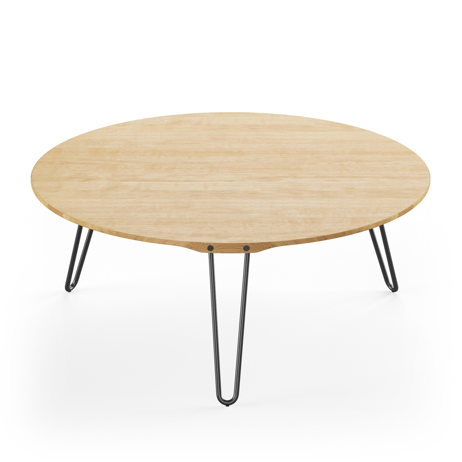 AK1850 Sofabord - Massiv bordplade