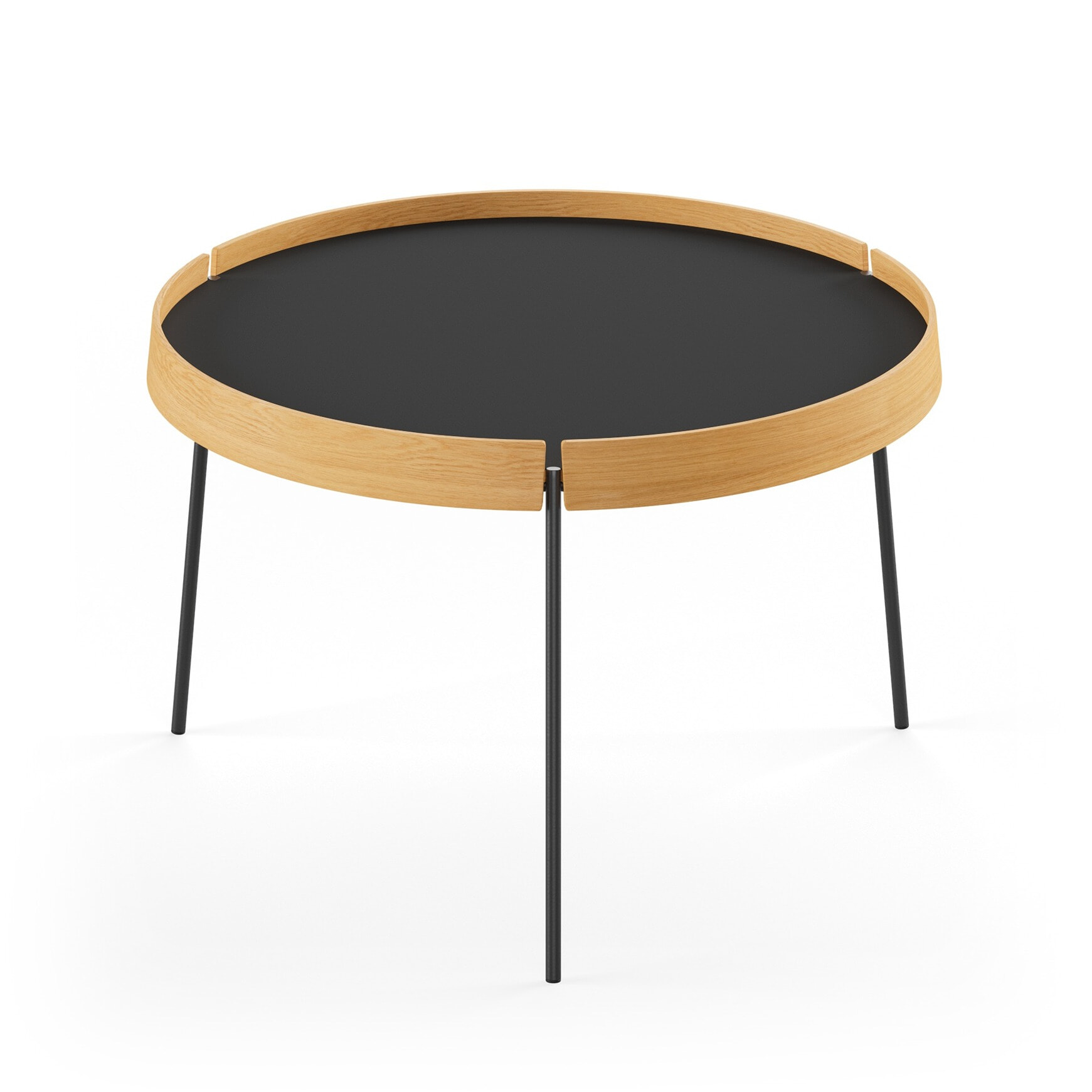 Turn AK725 Bakkebord m. sort stel