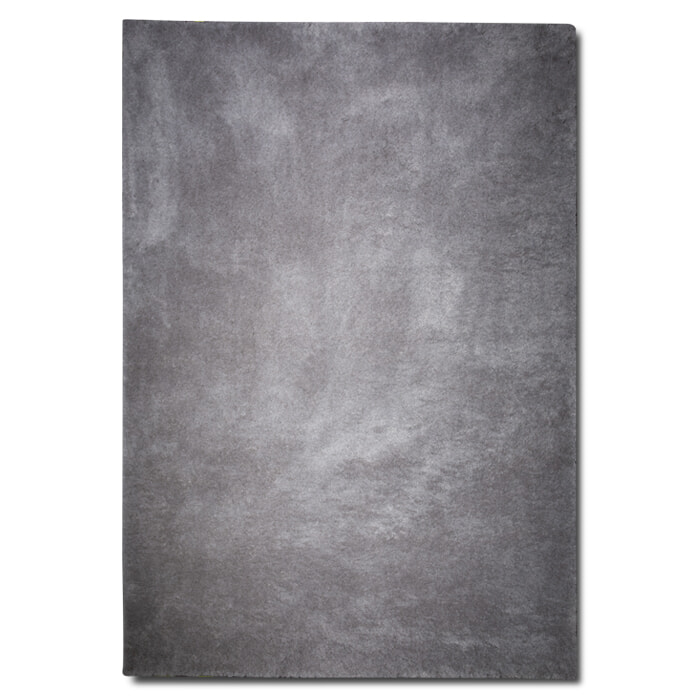 Amaze tæppe m. overlock - Mørkegrå