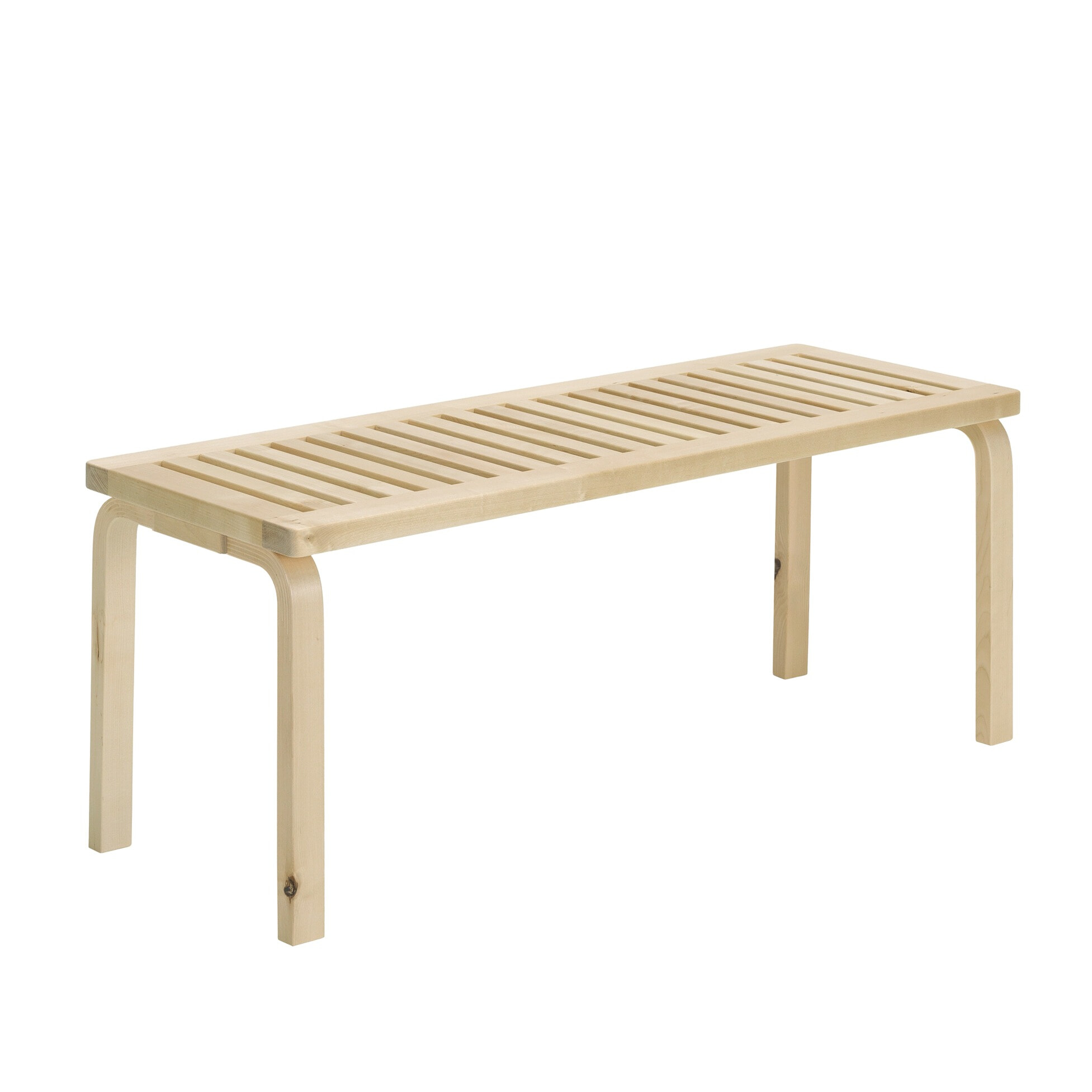 Bænk 153A Rillet top - 112,5 x 40 cm. - Alvar Aalto