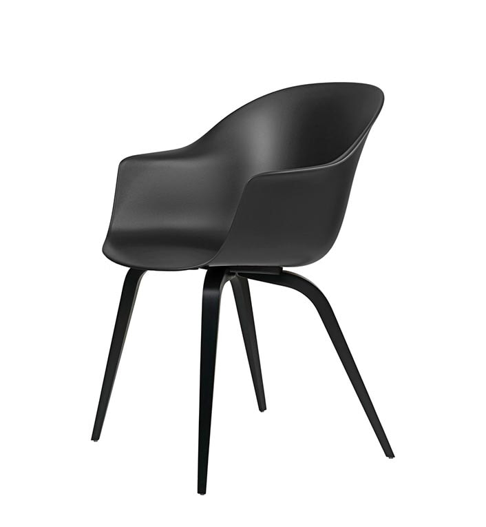 Bat Stole - Sort bøg stel