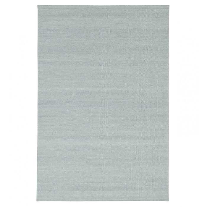 Bellis tæppe - Lyseblå/Off White