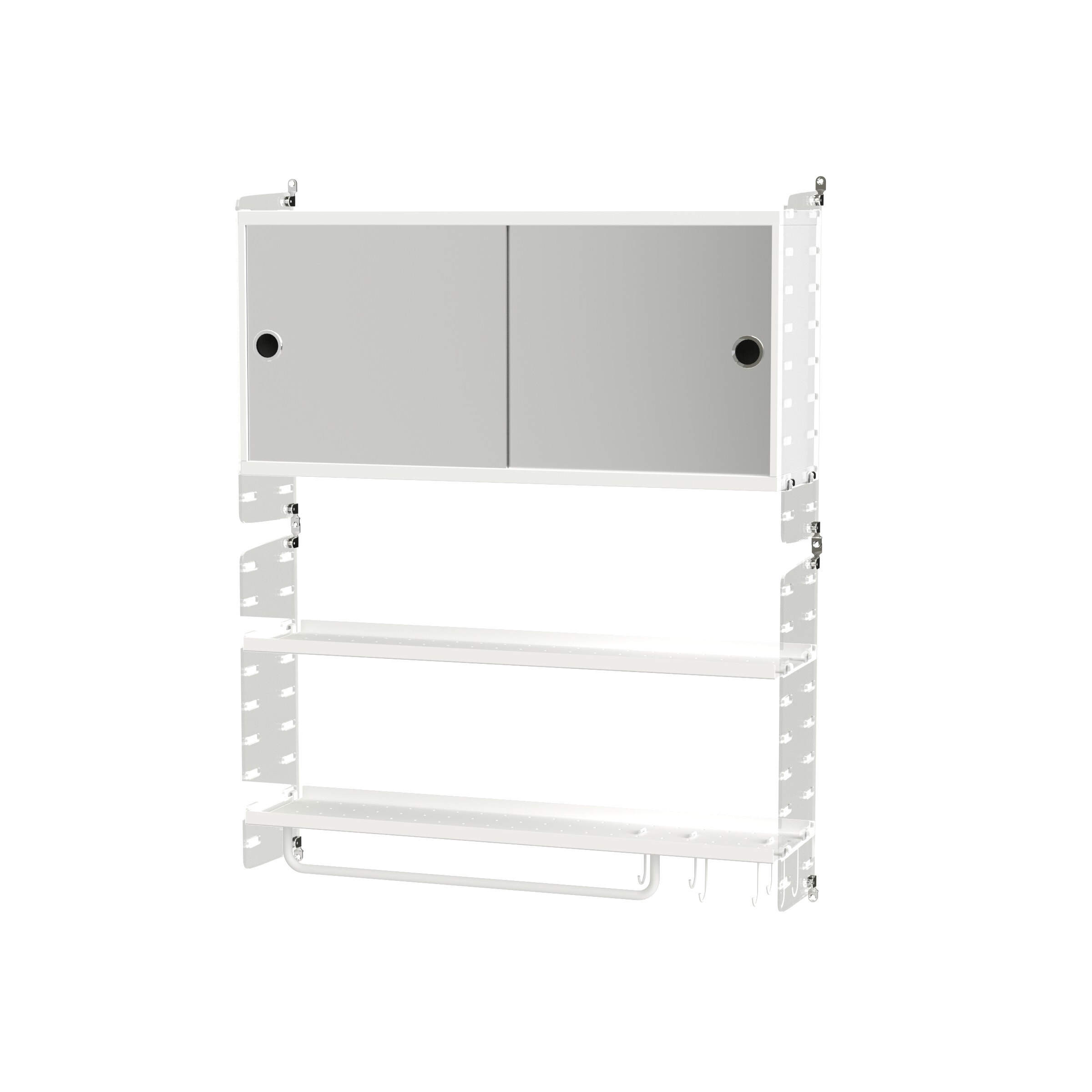 Bathroom D Reol - Hvid - String Furniture