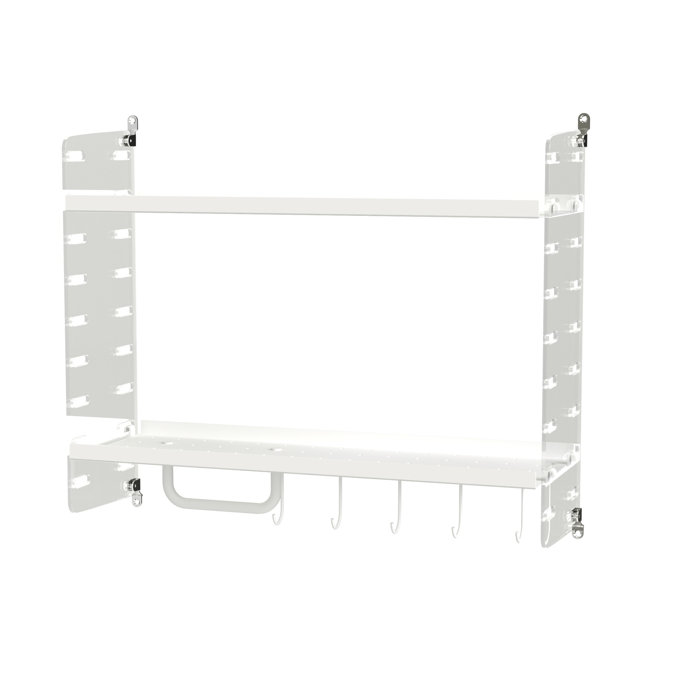 Bathroom F Reol - Hvid - String Furniture