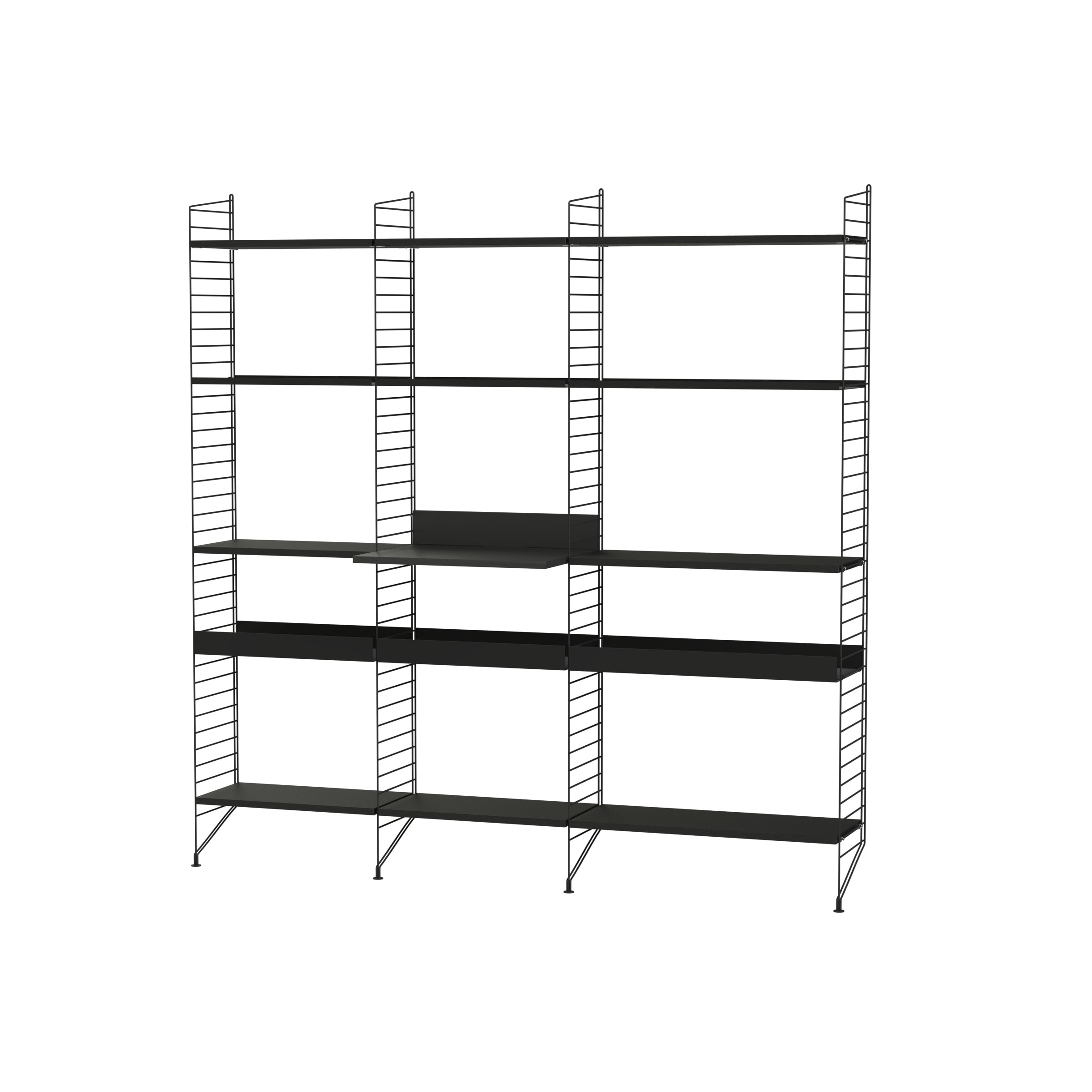 Kitchen L Reol - String Furniture