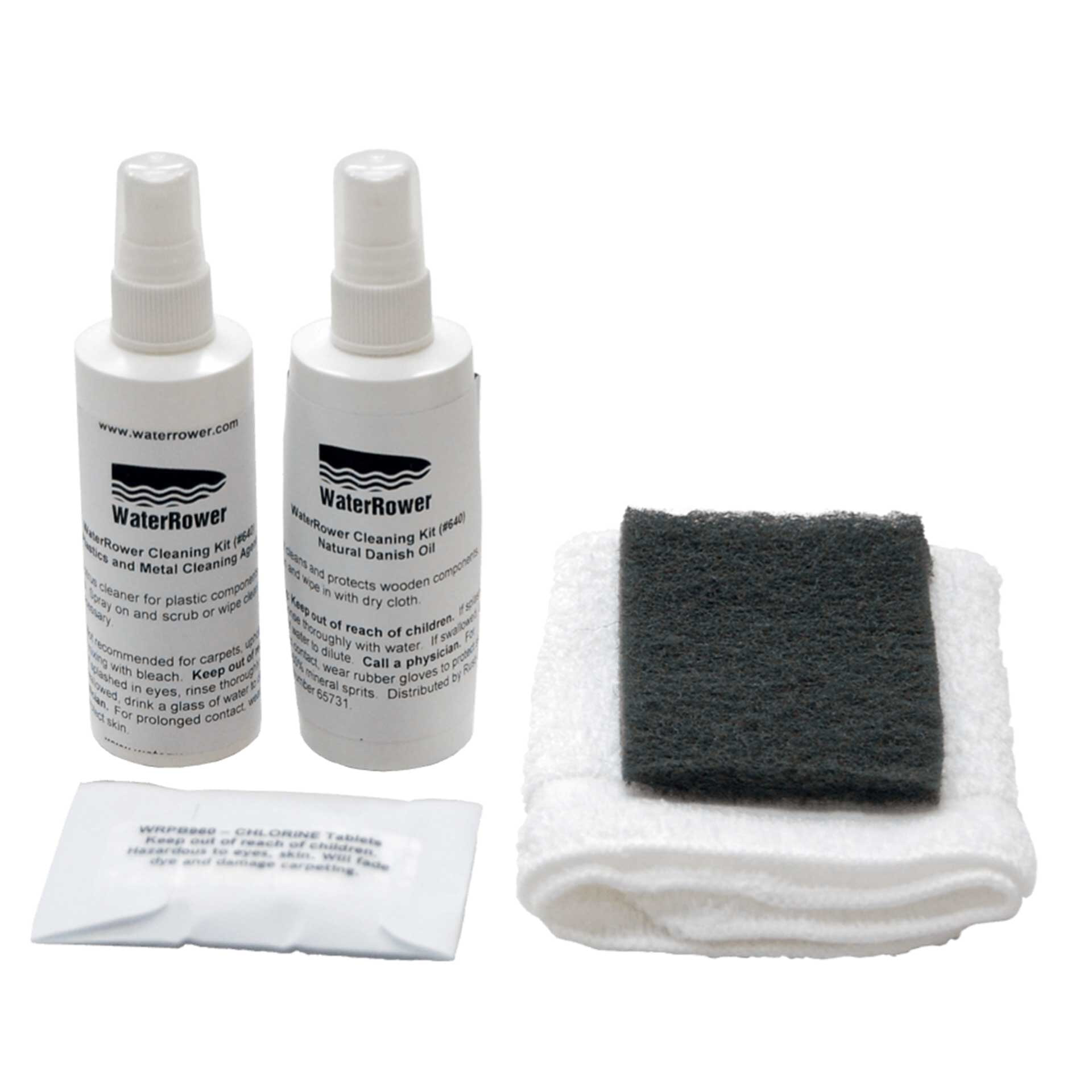 WaterRower rensesæt til romaskine og trætilbehør