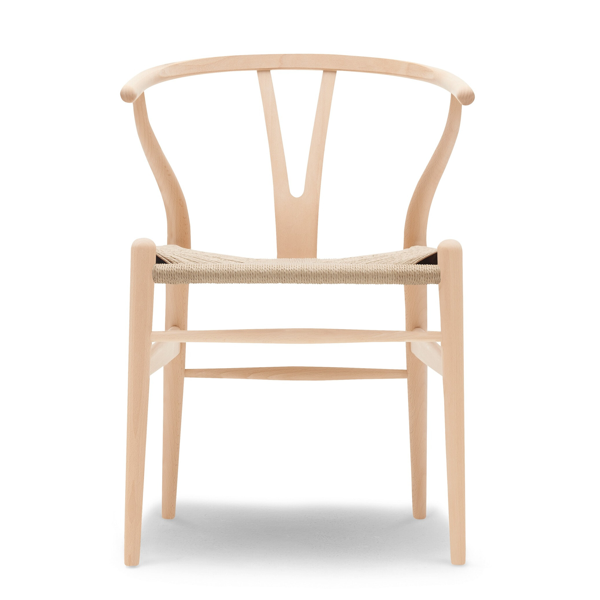 Y-stolen CH24 - Sæbebehandlet bøg/Naturflet