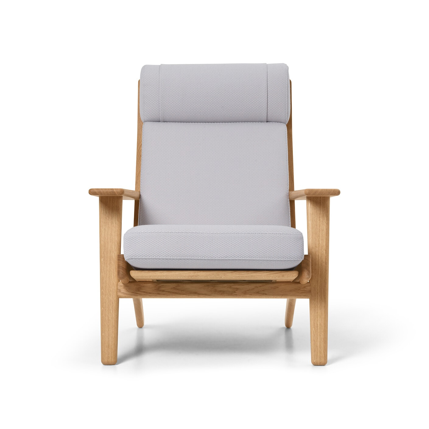 CH291 Lænestol - Olieret eg/Serpentine 118