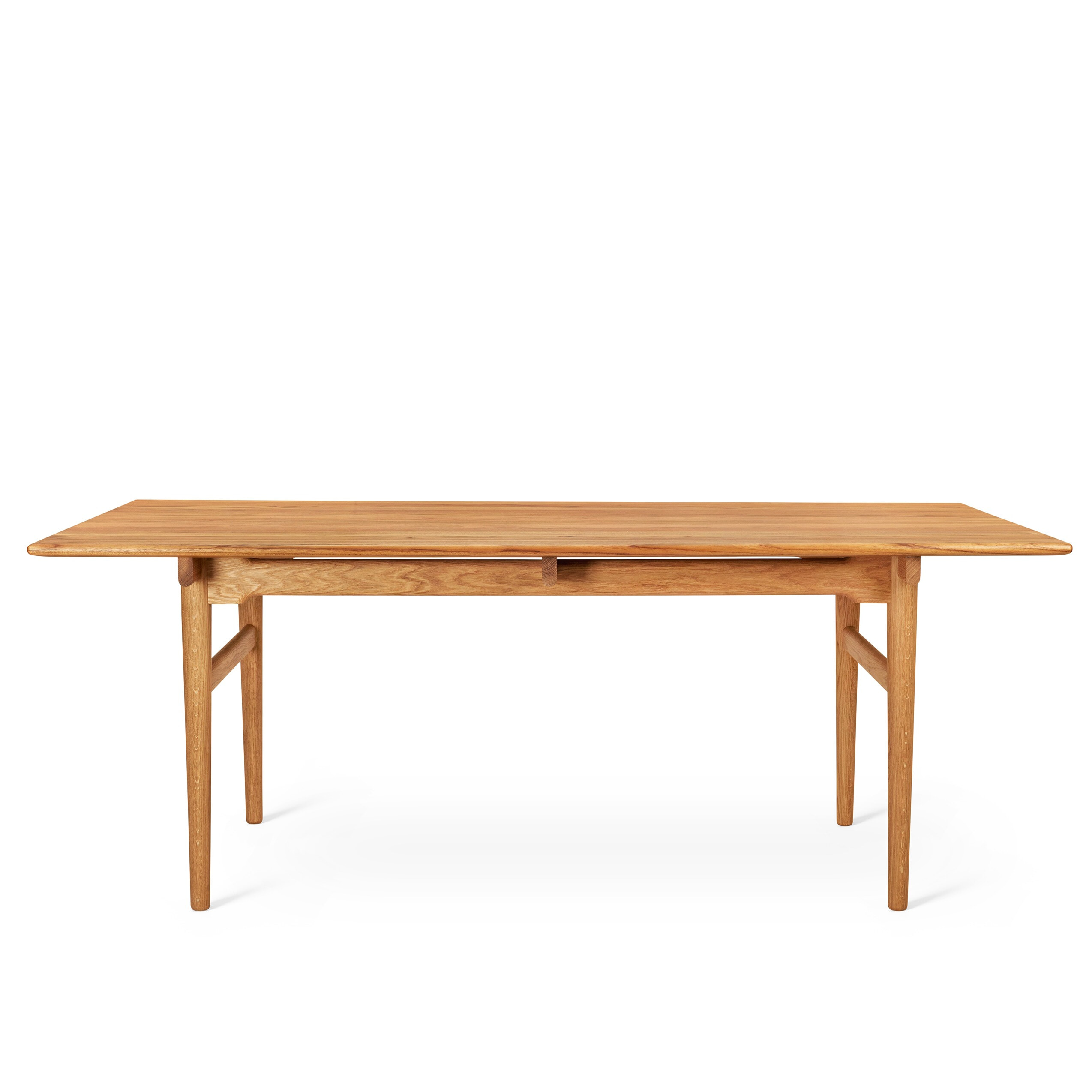 CH327 Spisebord - Olieret teak/eg