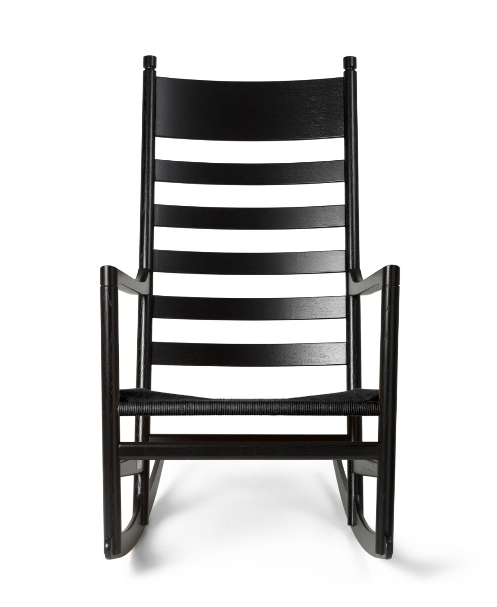 CH45 Gyngestol - Eg/Sort flet - Hans J. Wegner
